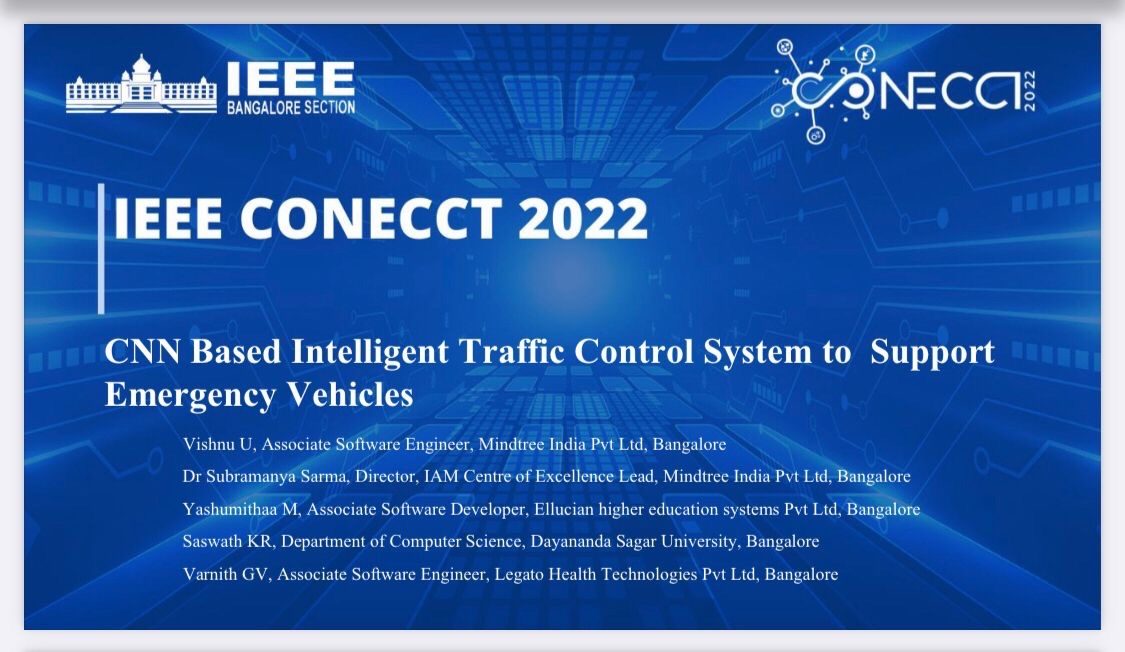 IEEE CONECCT 2022 paper title slide